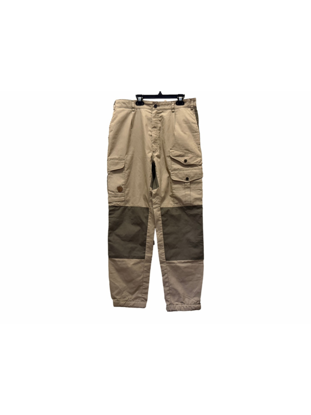 Fjallraven Ladies G-1000 Cargo Hiking Pants Khaki Olive Size 42 Outdoor Trekking